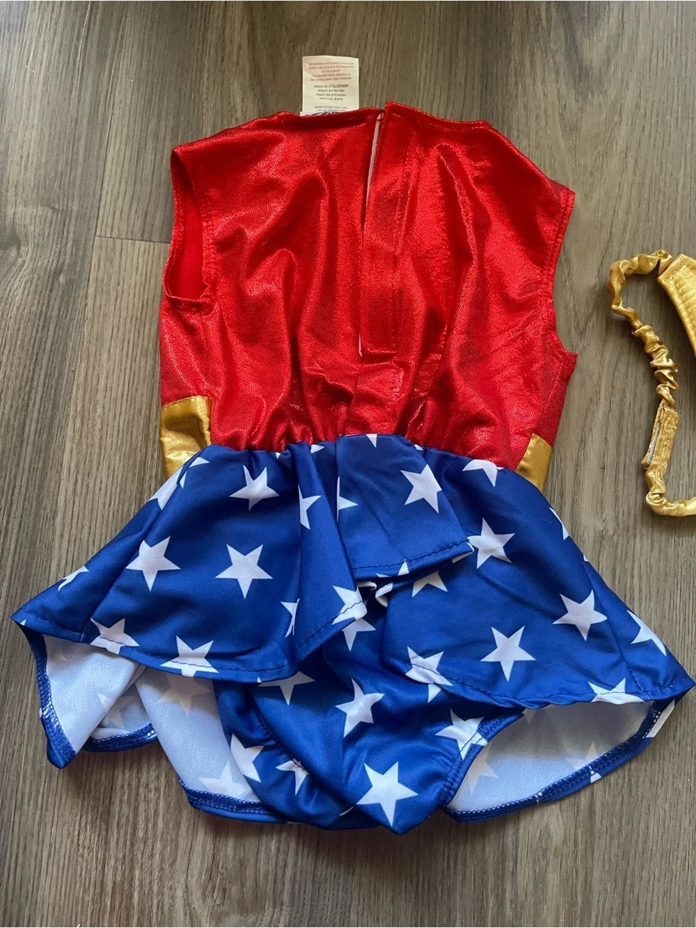 Wonder Woman Baby Costume Set Princess Paradise DC Tiara Headband Size 12-18 M